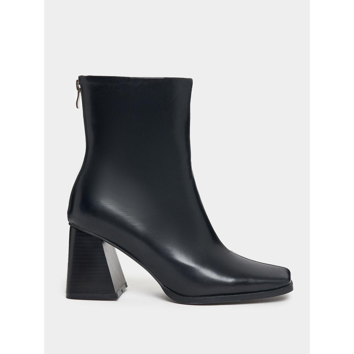 Raid X Styli  Square Toe Block Heel Leather Boots-women-shoes-boots-image-2