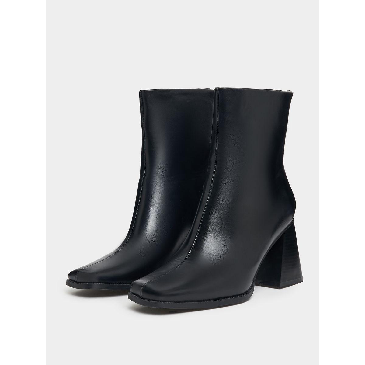 Raid X Styli  Square Toe Block Heel Leather Boots-women-shoes-boots-image-3