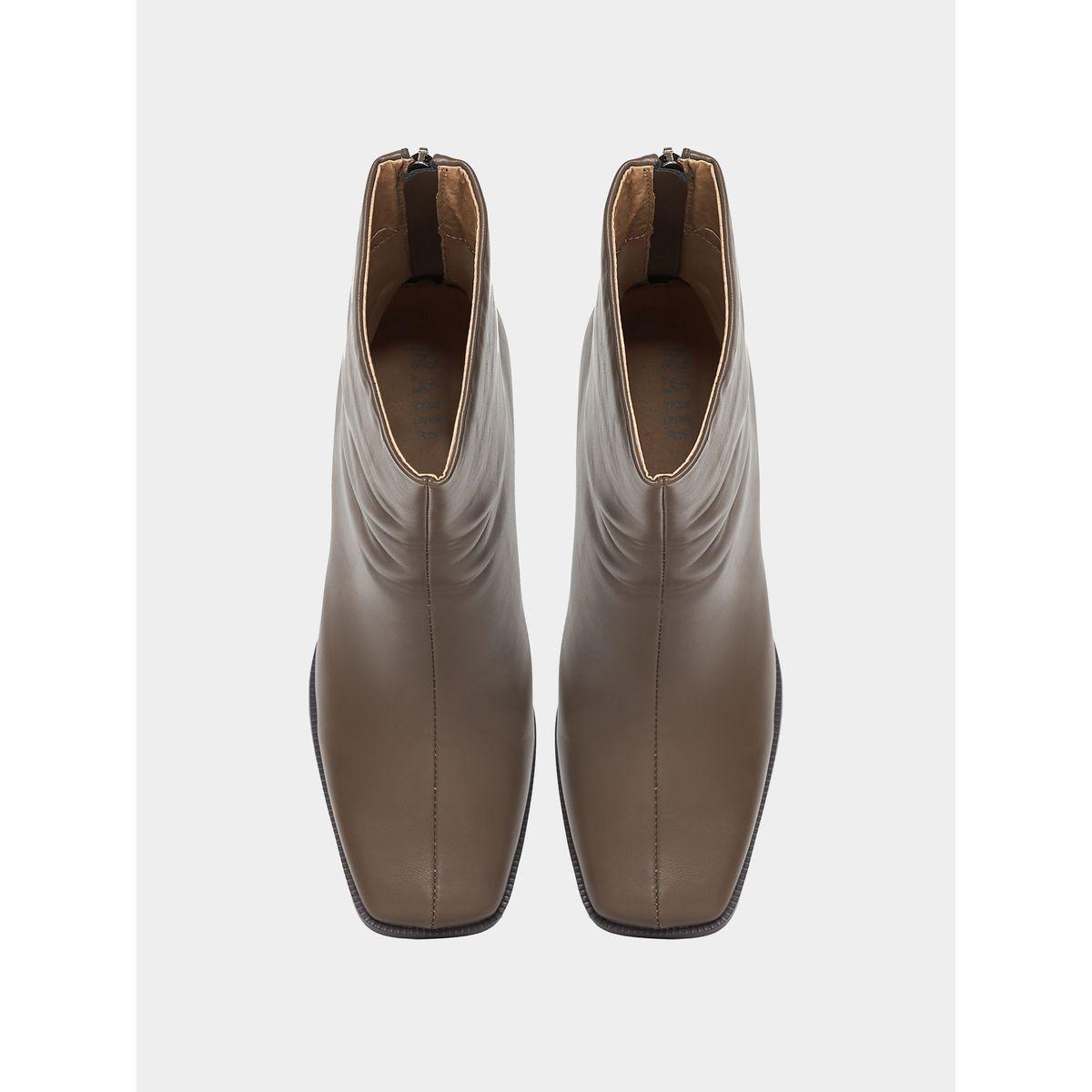 Raid X Styli  Square Toe Block Heel Leather Boots-women-shoes-boots-image-5