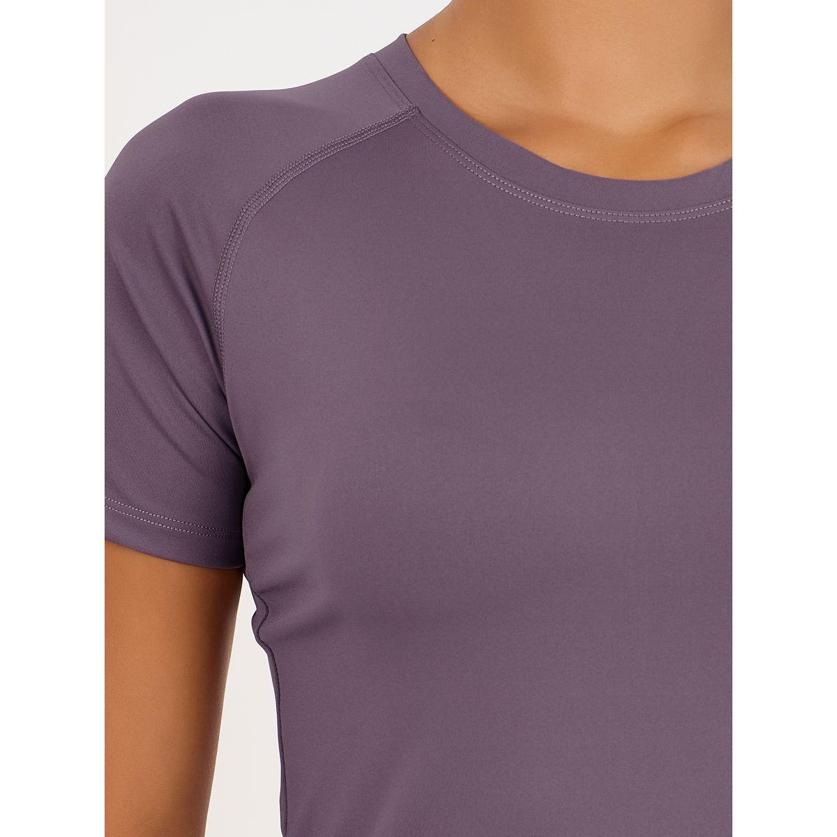 Styli Active Back V Shaped Mesh Contour Stitch Detail Top-women-clothing-sportswearandactivewear-tshirtsandvests-image-4