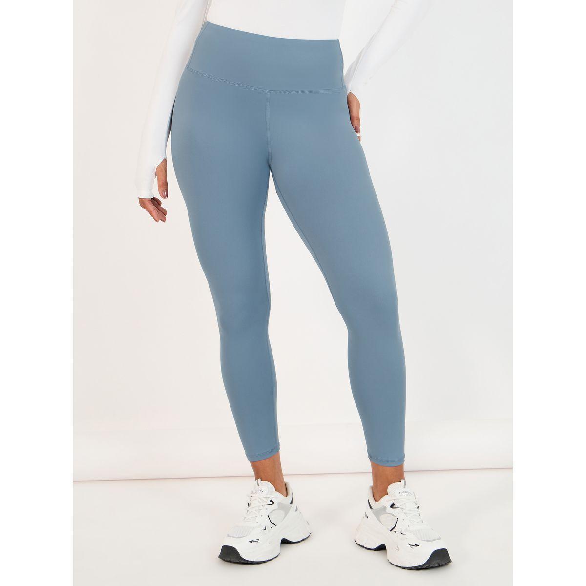 Styli Broad Waistband Basic Leggings-women-clothing-sportswearandactivewear-bottoms-leggings-image-2