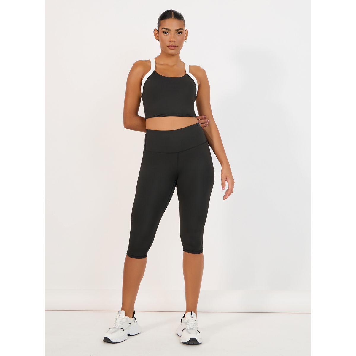 بنطال كابري تحت الركبة بخصر عريض-women-clothing-sportswearandactivewear-bottoms-image-1