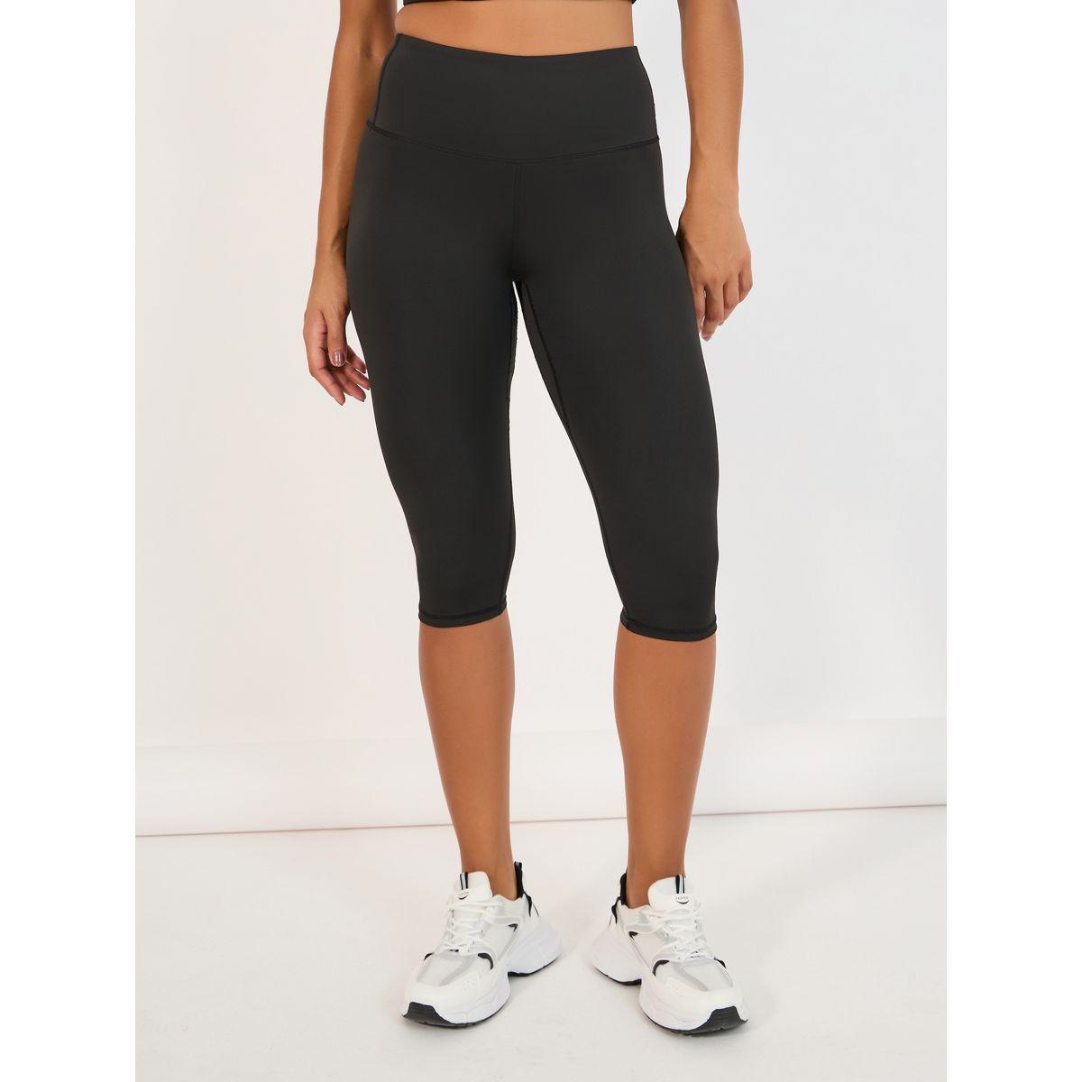 Styli Active Broad Waistband Below Knee Capri-women-clothing-sportswearandactivewear-bottoms-image-2