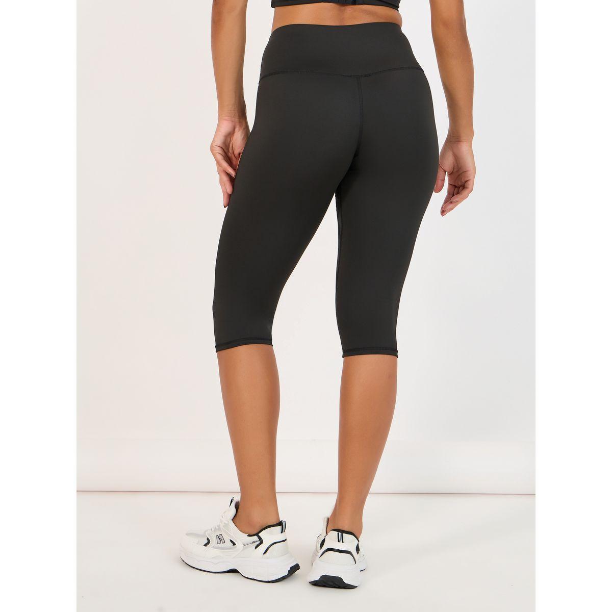 Styli Active Broad Waistband Below Knee Capri-women-clothing-sportswearandactivewear-bottoms-image-4
