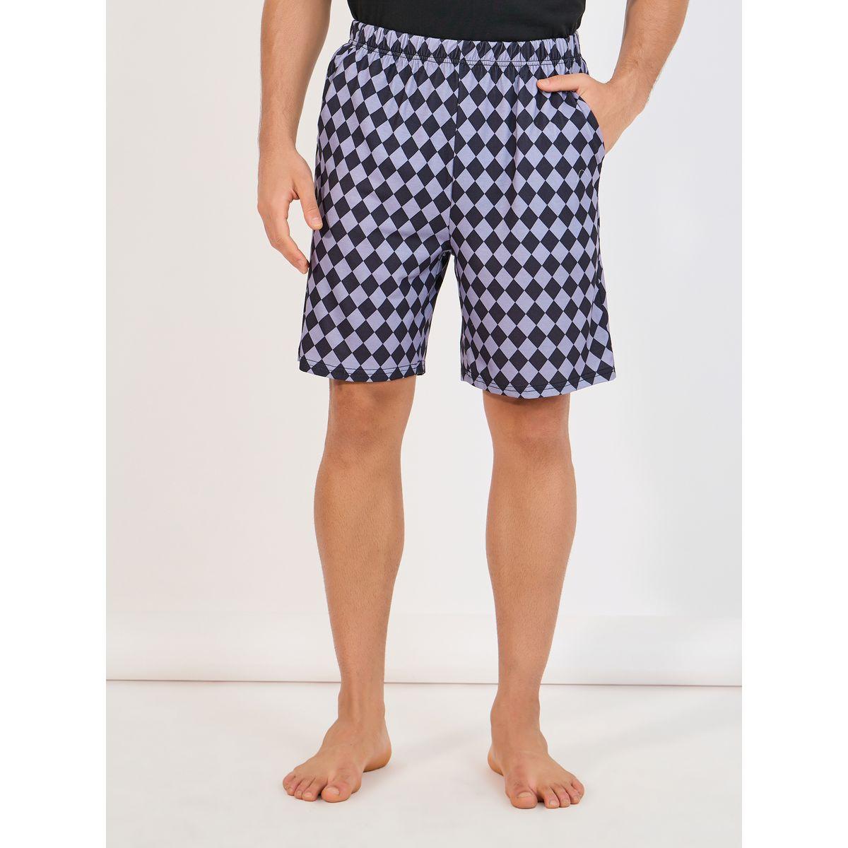Styli Unwind Contrast Pocket T-Shirt & Printed Shorts Set-men-clothing-nightwear-sets-image-4