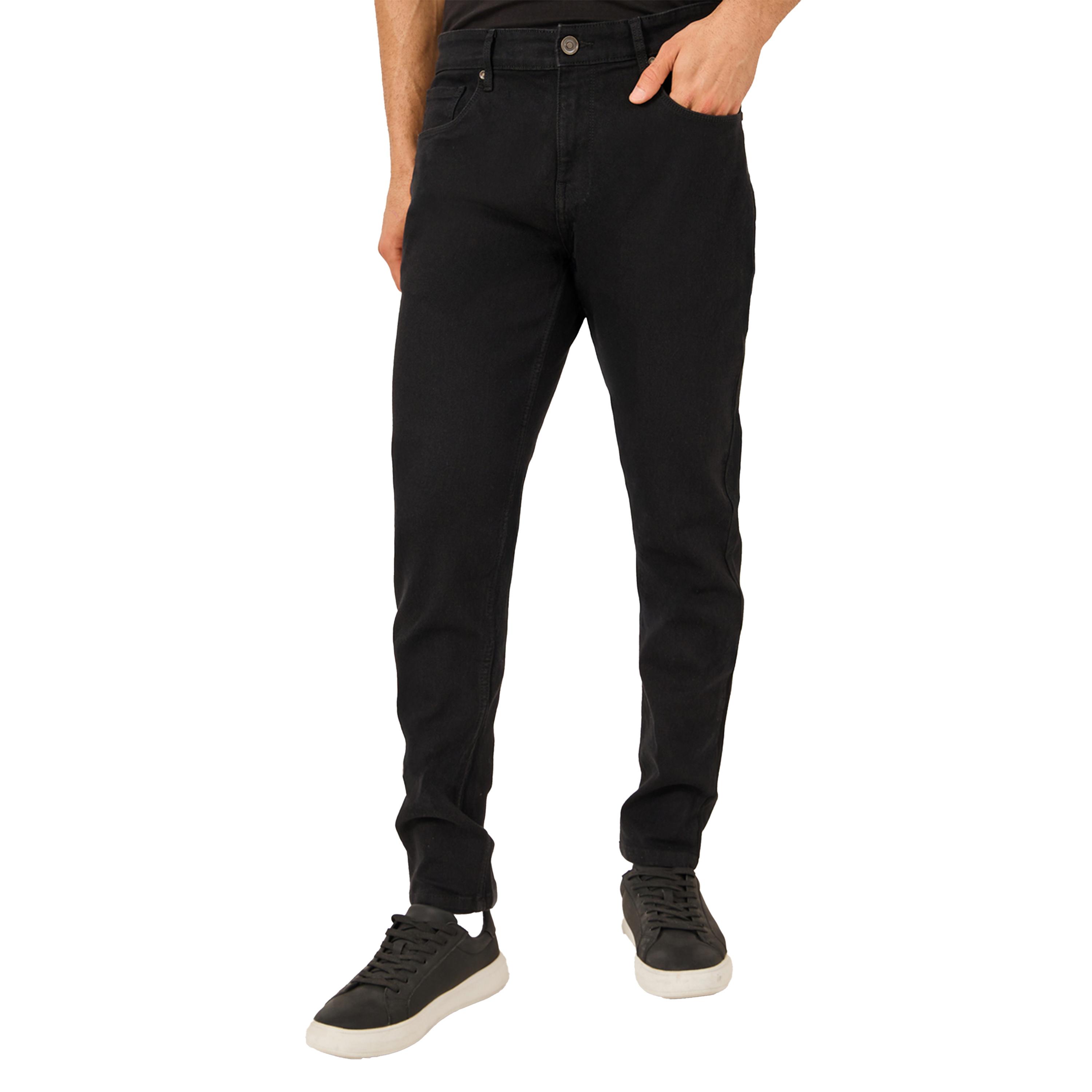 Styli Mid Rise Solid 5-Pocket Skinny Fit Jeans-men-clothing-bottoms-jeans-image-1