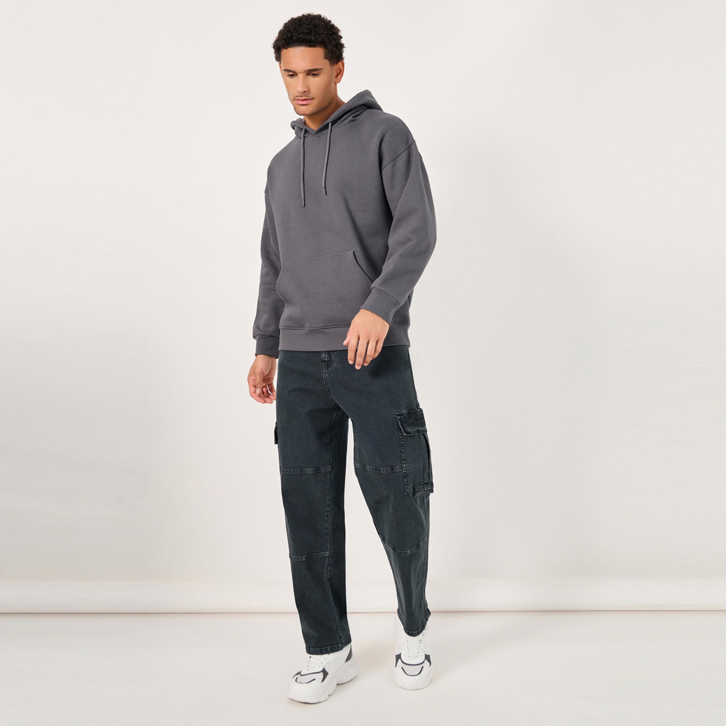 Styli Mid Rise Loose Fit Utility Cargo Jeans-men-clothing-bottoms-jeans-image-2