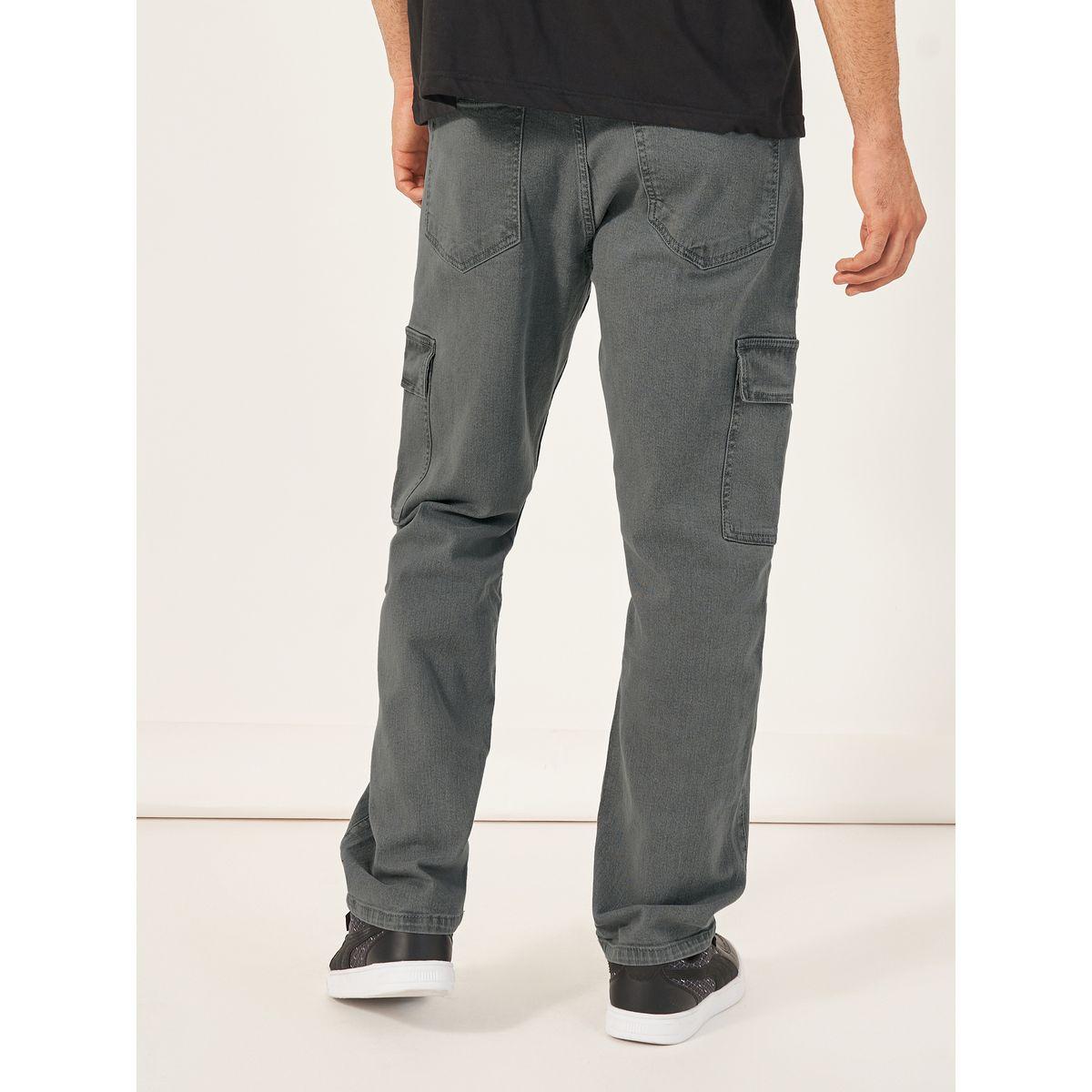 Mid Rise Relaxed Fit Cargo Jeans-men-clothing-bottoms-jeans-image-4