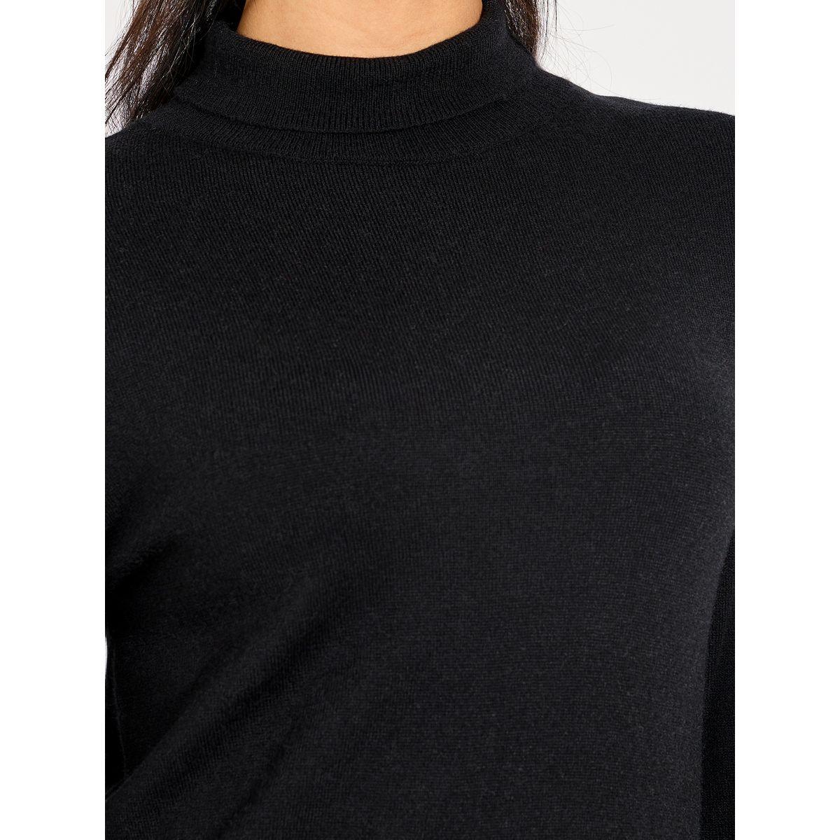 Styli Turtle Neck Knit Sweater Mini Dress-women-clothing-dresses-image-3