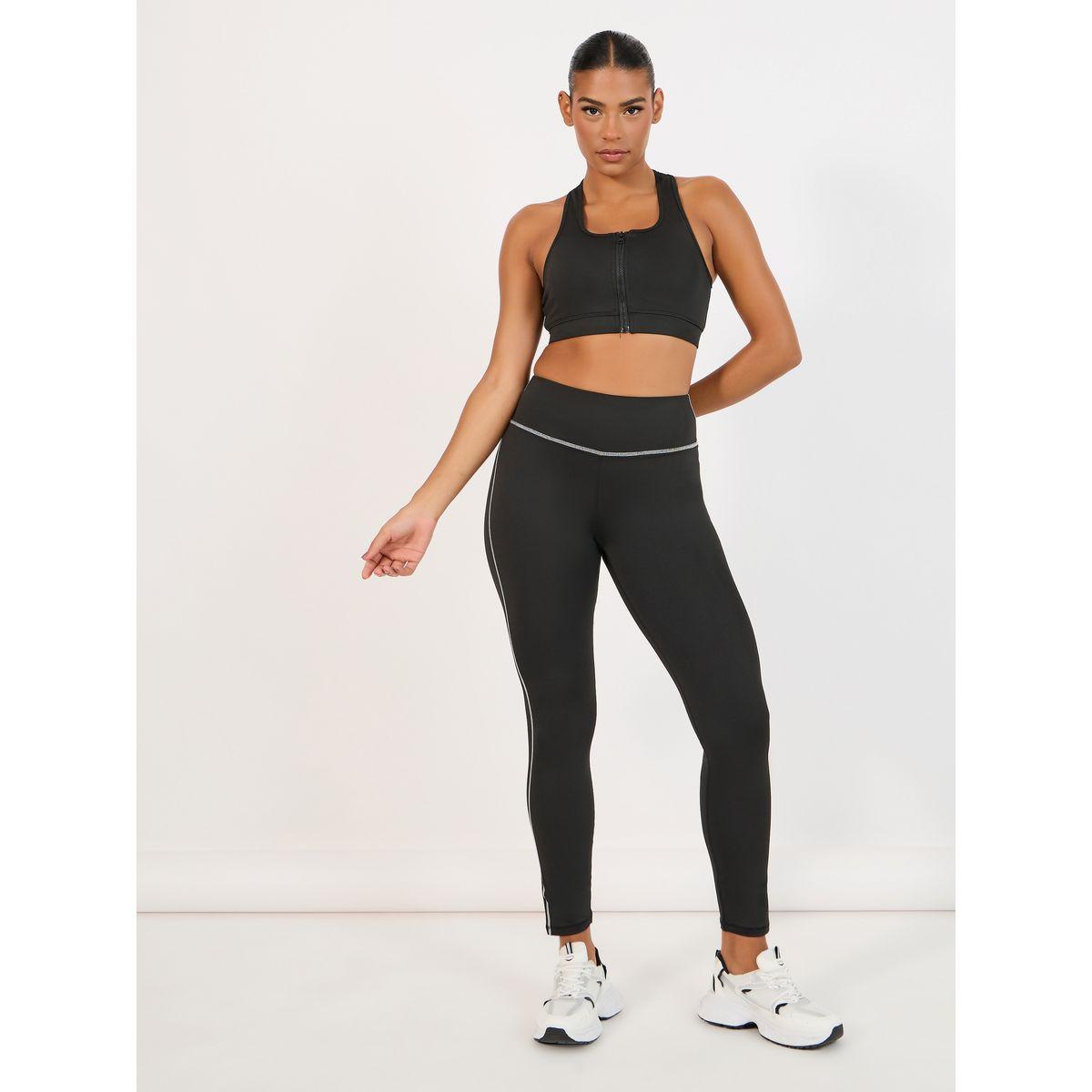 طقم من 3 ليقنز وبلوزة مع صدرية رياضية-sports-women-clothing-trackpantsandtracksuits-image-3