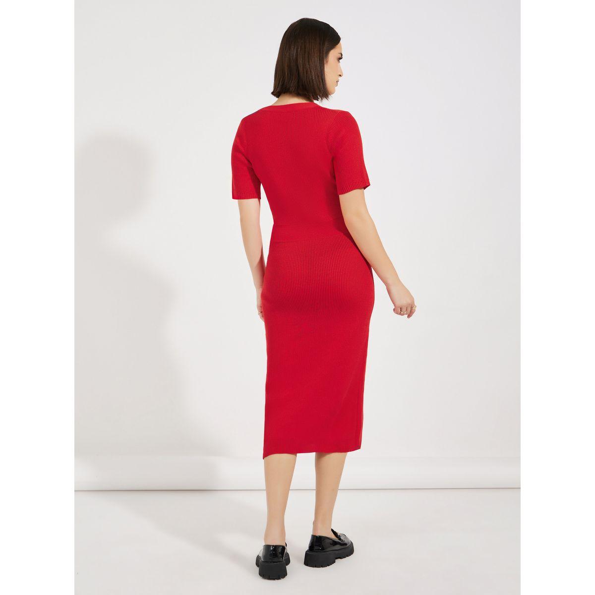 Styli Rib Knit Scoop Neck Sweater Midi Dress-women-clothing-dresses-image-6
