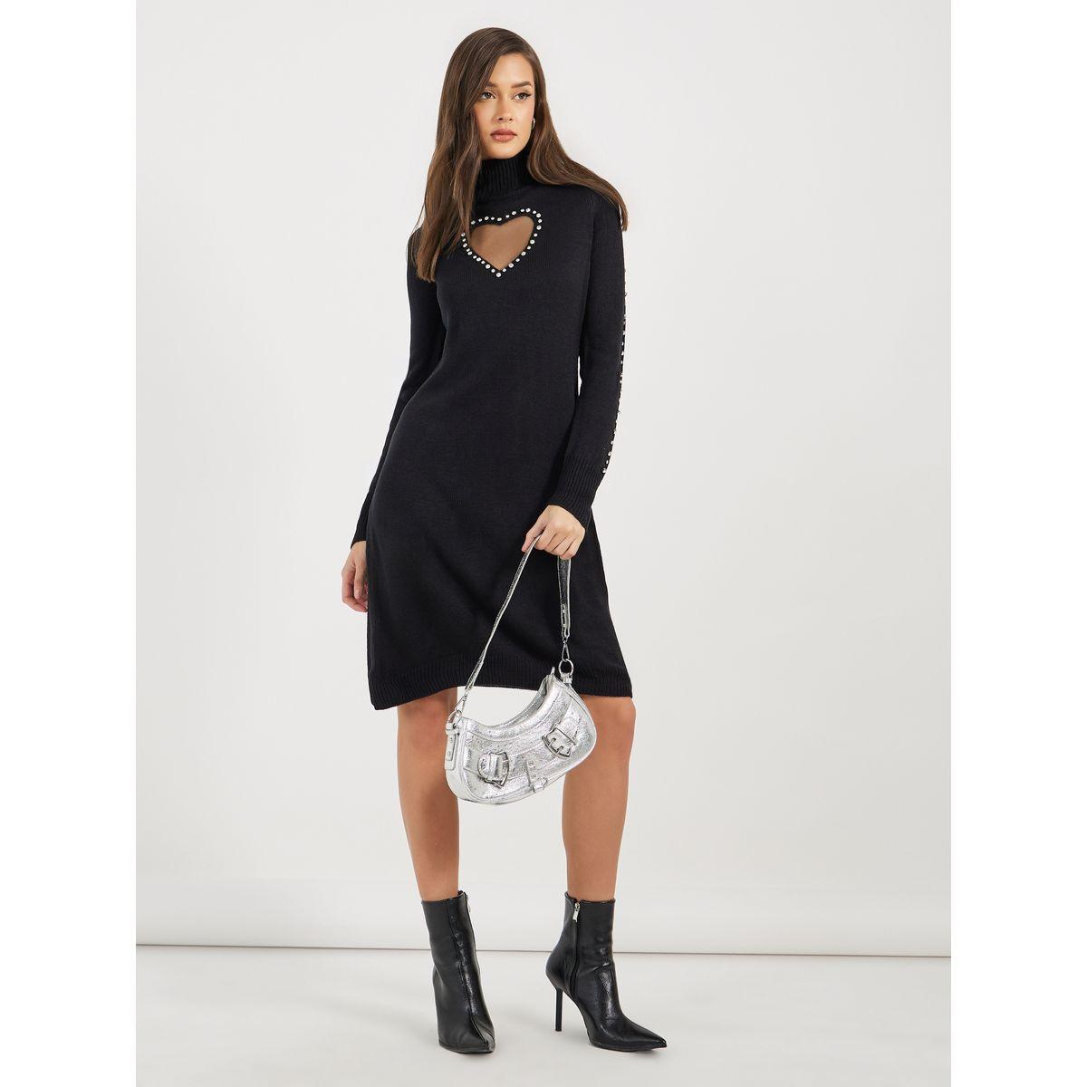 فستان بطول الركبة منمق بالأحجار-women-clothing-dresses-image-4