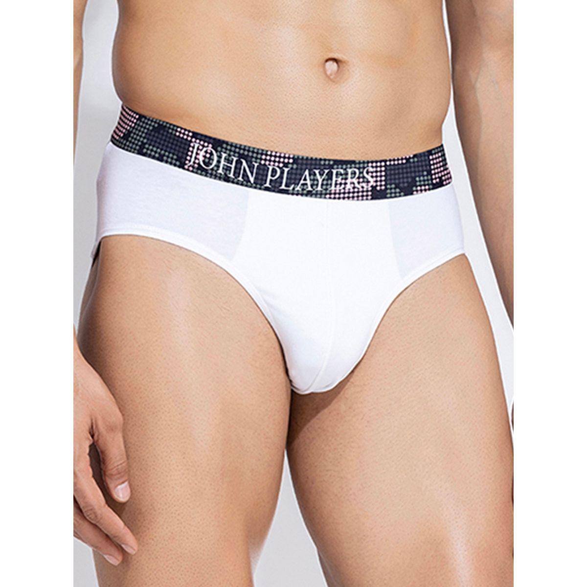 مجموعة من 2 سروال داخلي بخصر مطبع جون بلاير × ستايلي-men-clothing-innerwear-underwear-image-2