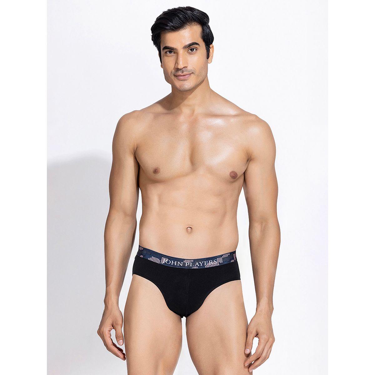 مجموعة من 2 سروال داخلي بخصر مطبع جون بلاير × ستايلي-men-clothing-innerwear-underwear-image-6