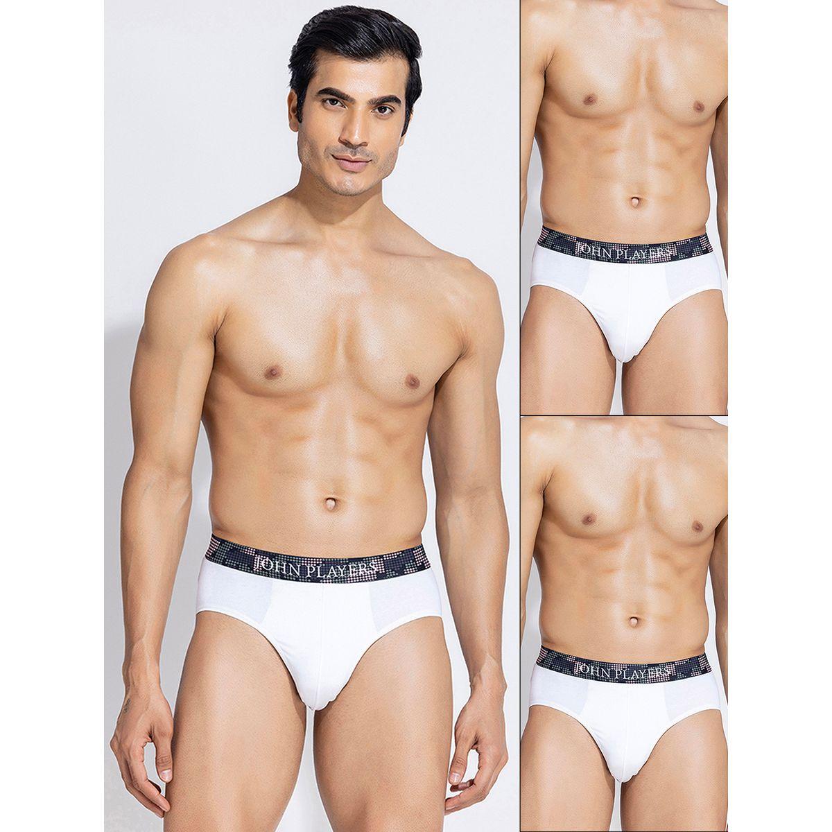 مجموعة من 2 سروال داخلي بخصر مطبع جون بلاير × ستايلي-men-clothing-innerwear-underwear-image-1
