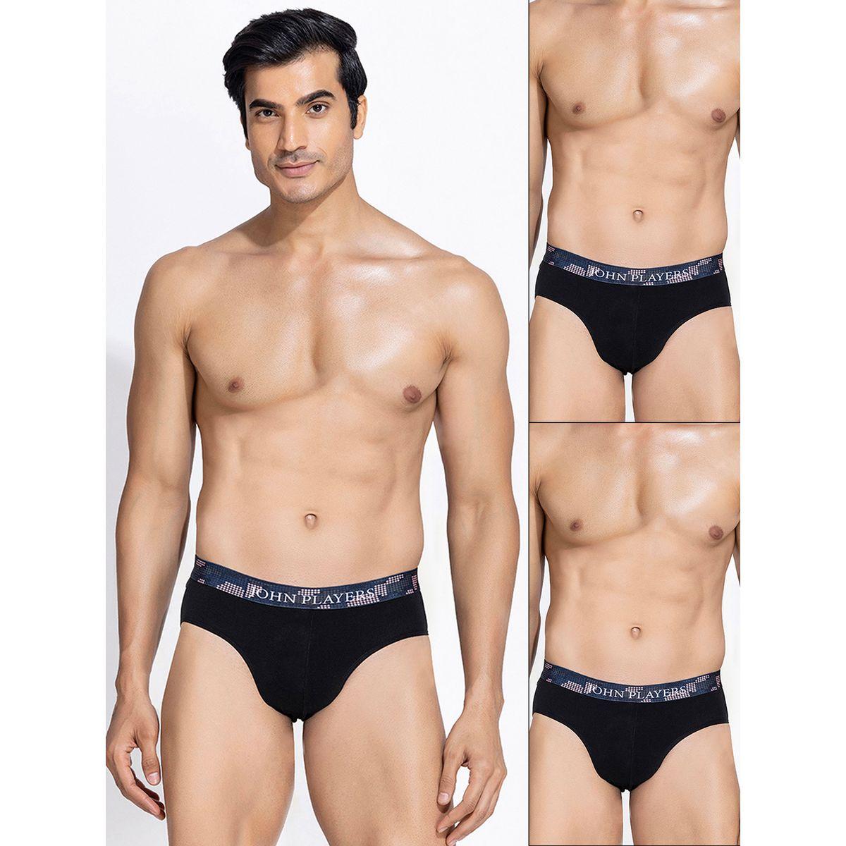 مجموعة من 2 سروال داخلي بخصر مطبع جون بلاير × ستايلي-men-clothing-innerwear-underwear-image-1