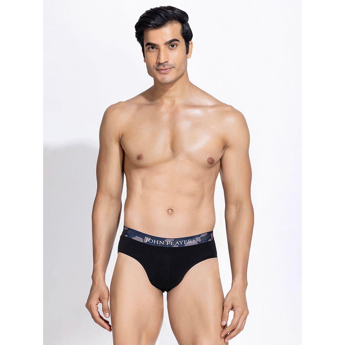 مجموعة من 2 سروال داخلي بخصر مطبع جون بلاير × ستايلي-men-clothing-innerwear-underwear-image-2