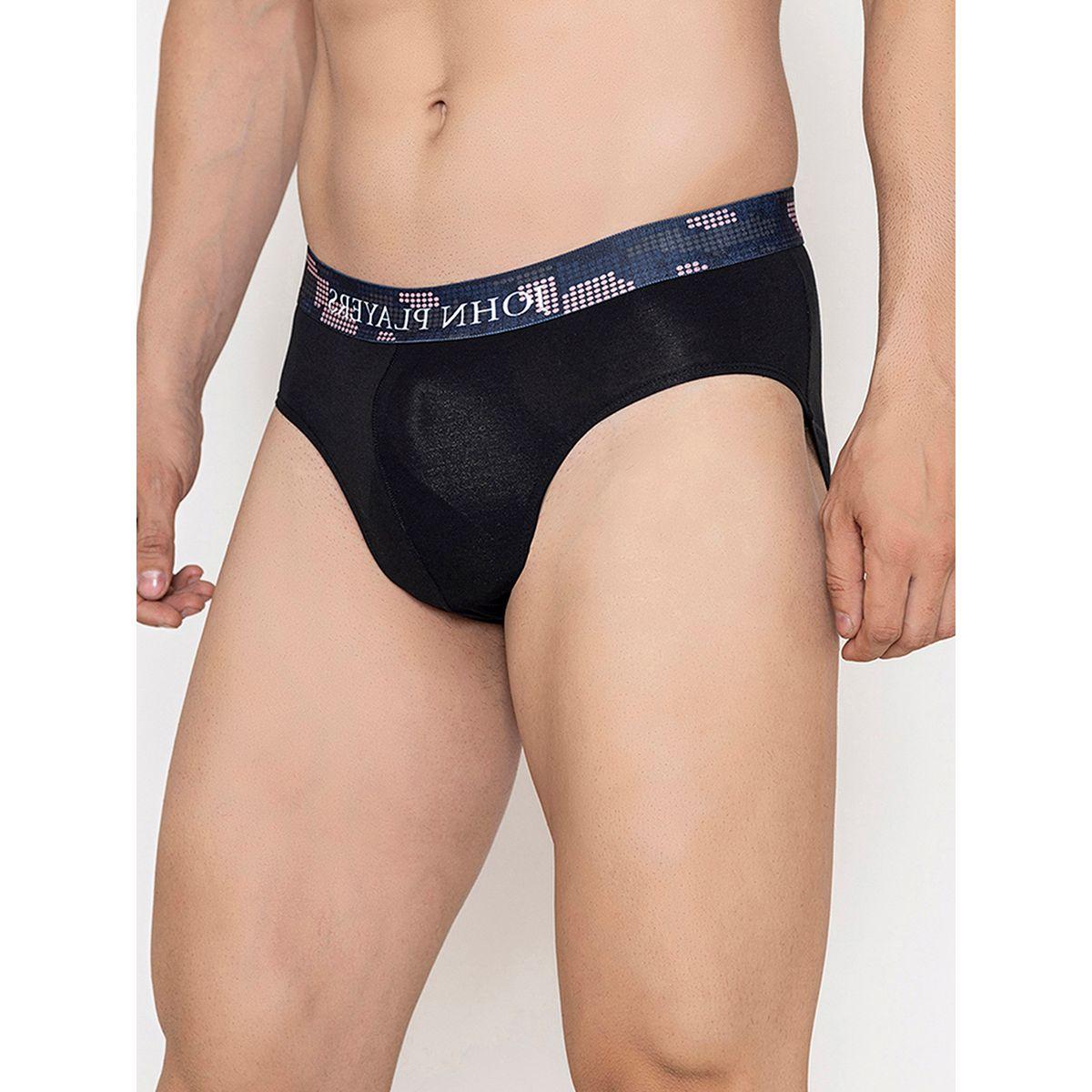 مجموعة من 2 سروال داخلي بخصر مطبع جون بلاير × ستايلي-men-clothing-innerwear-underwear-image-8