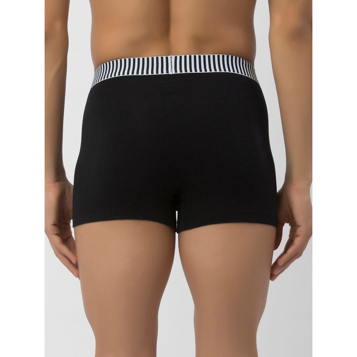 John Player X Styli  Pack of 2 - Striped Waistband Cotton Trunks-men-clothing-innerwear-underwear-image-10