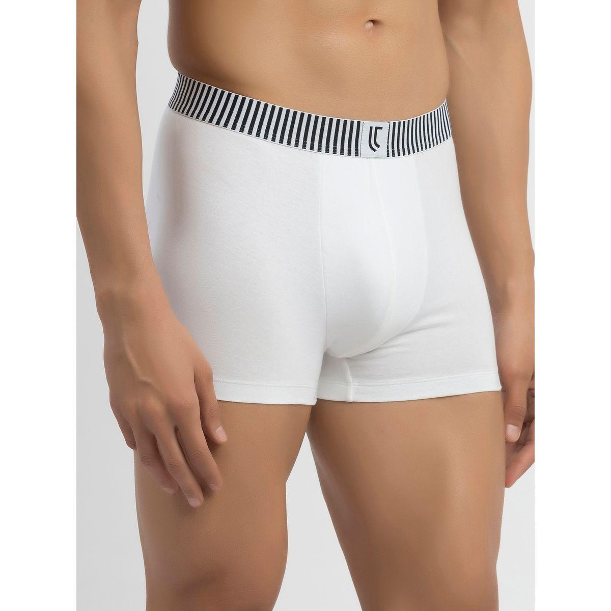 John Player X Styli  Pack of 2 - Striped Waistband Cotton Trunks-men-clothing-innerwear-underwear-image-3