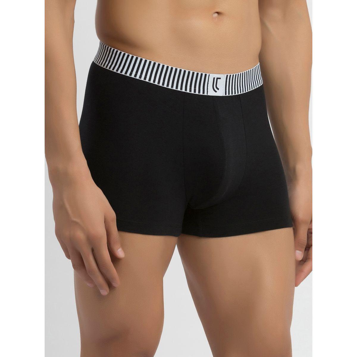 John Player X Styli  Pack of 2 - Striped Waistband Cotton Trunks-men-clothing-innerwear-underwear-image-9
