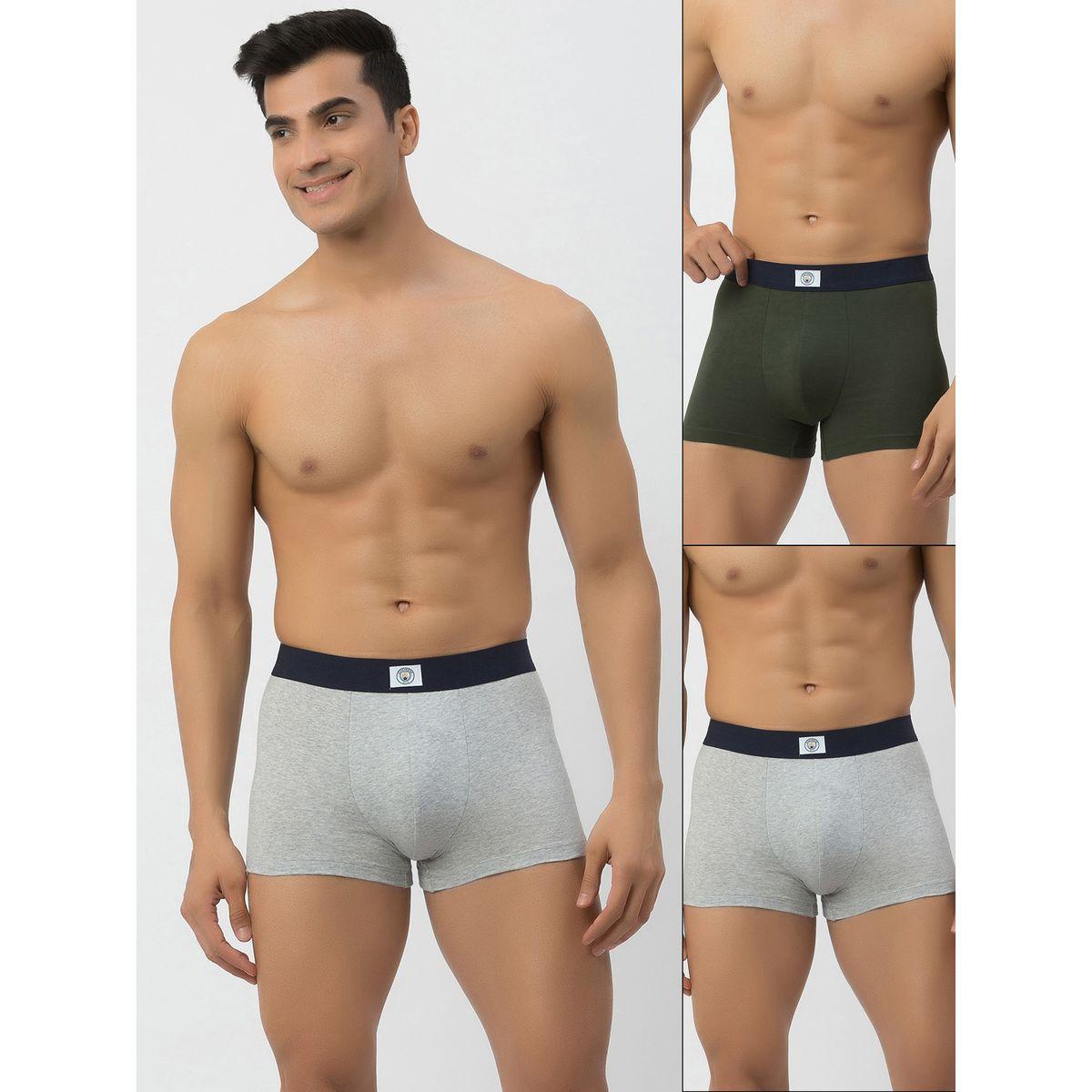 John Player X Styli  Pack of 2 - Patch Detail Cotton Trunks-men-clothing-innerwear-underwear-image-1