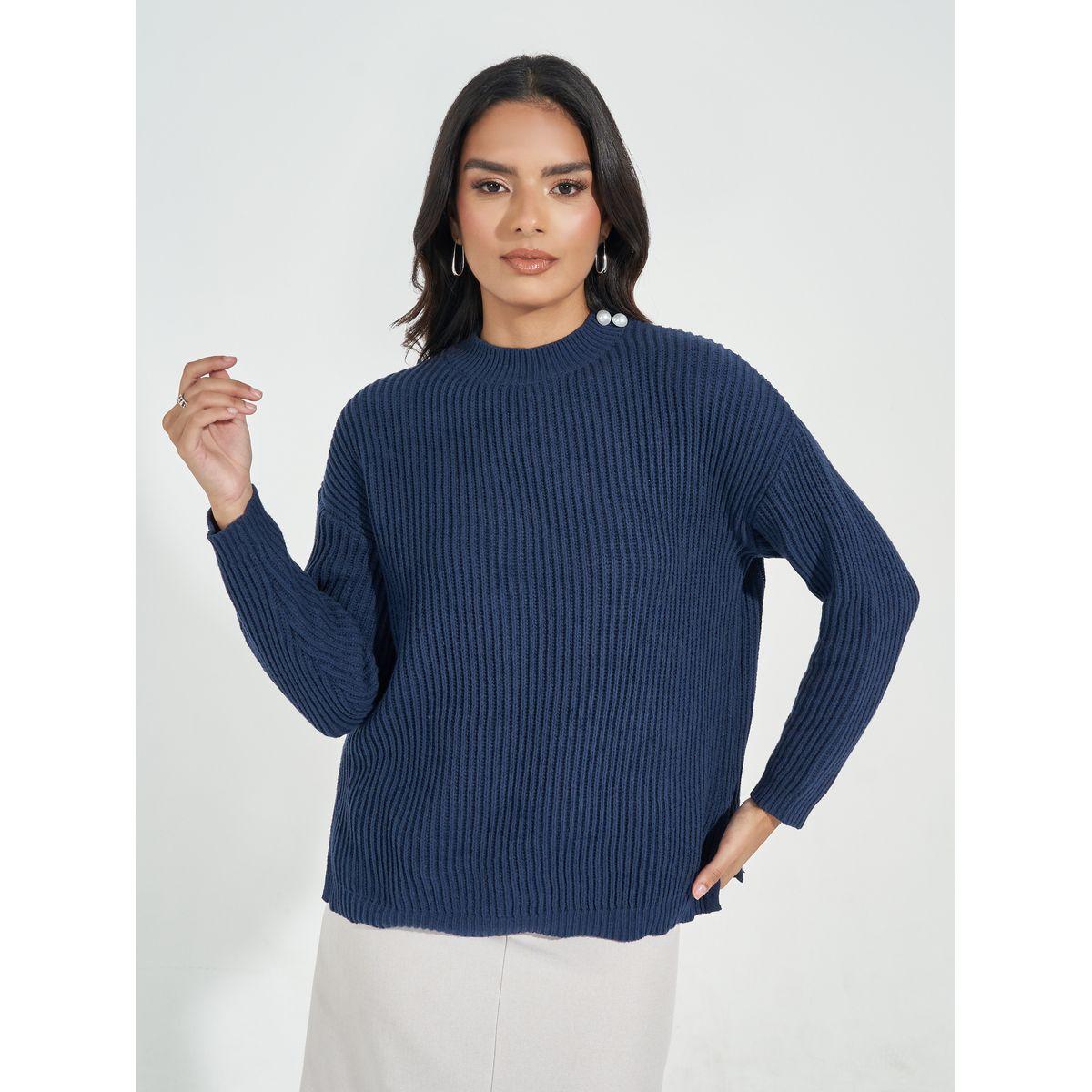 Styli Elevate Solid High Neck Sweater-women-clothing-cardigansandjumpers-jumpers-image-1