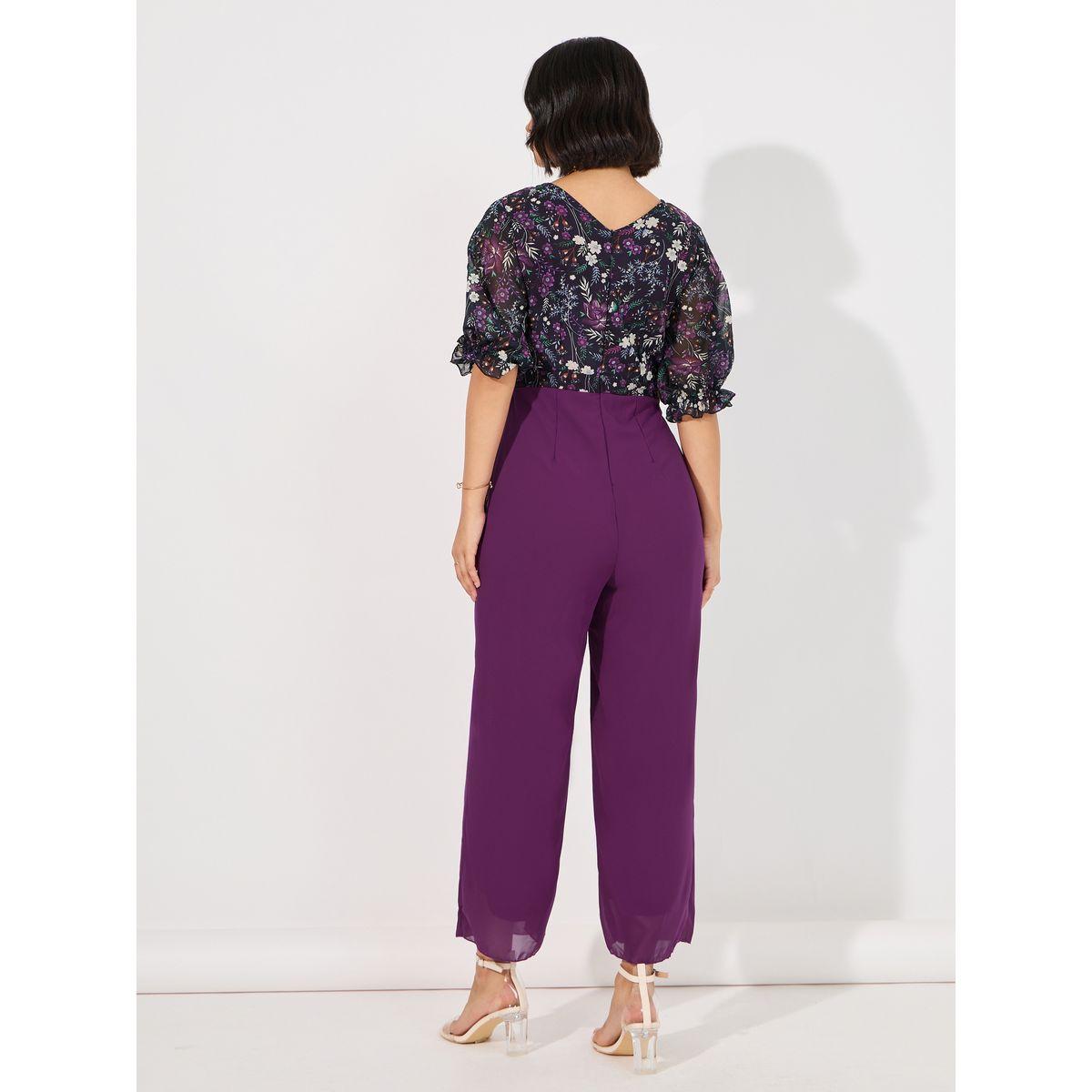 جمبسوت مطبع بزهور مع أرجل واسعة-women-clothing-jumpsuits-image-4