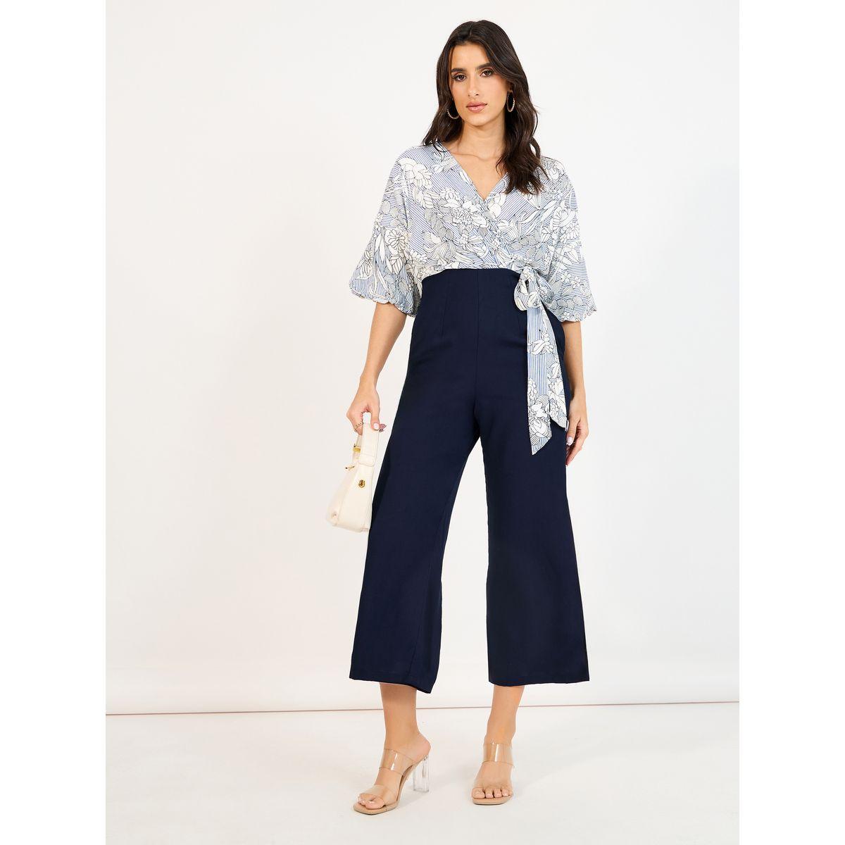 Styli Wide Leg Front Wrap Printed Jumpsuit-women-clothing-jumpsuits-image-1