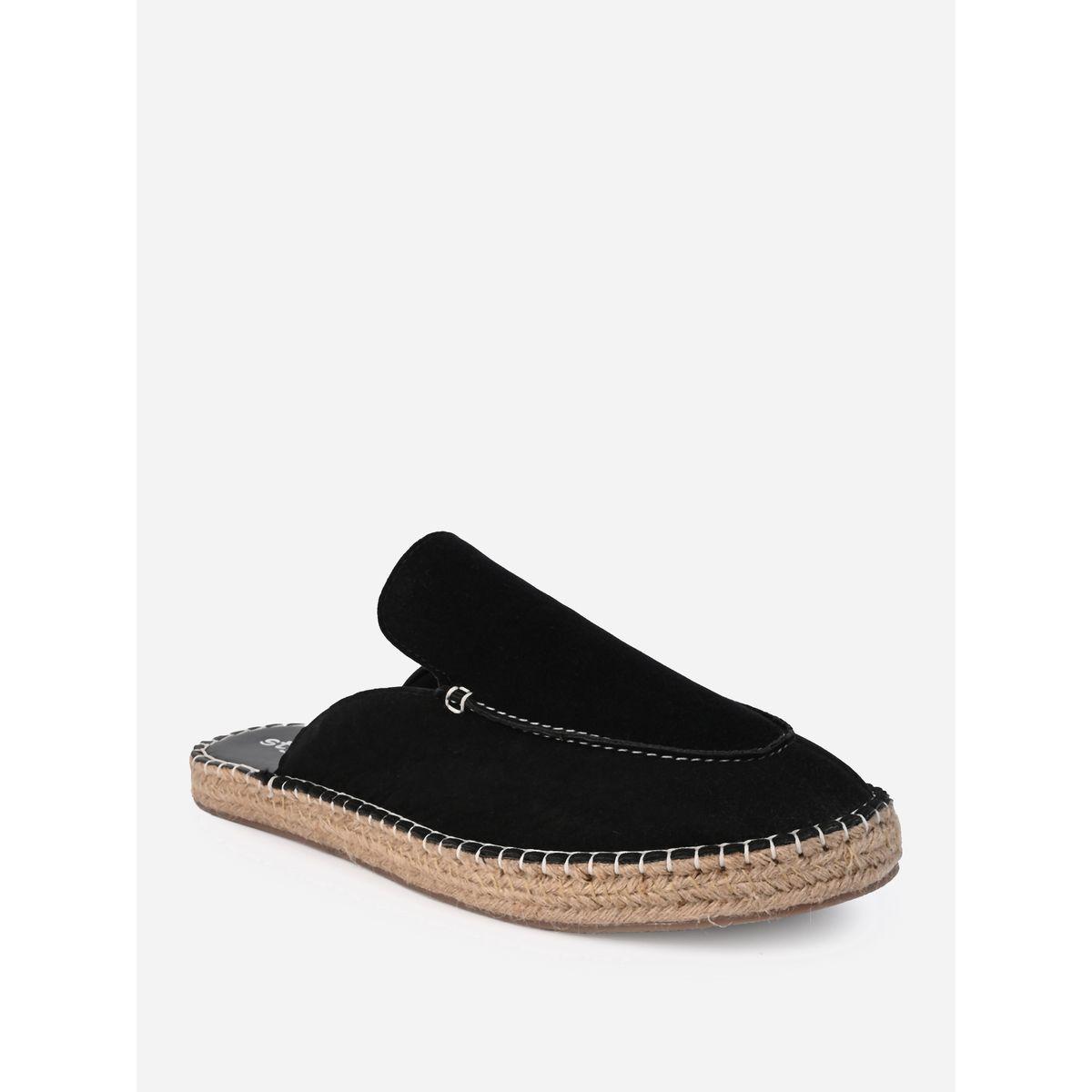 Styli Faux Suede Espadrilles with Contrast Binding-men-shoes-loafersandmoccasins-image-2