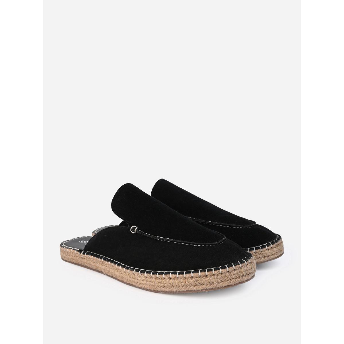 Styli Faux Suede Espadrilles with Contrast Binding-men-shoes-loafersandmoccasins-image-3