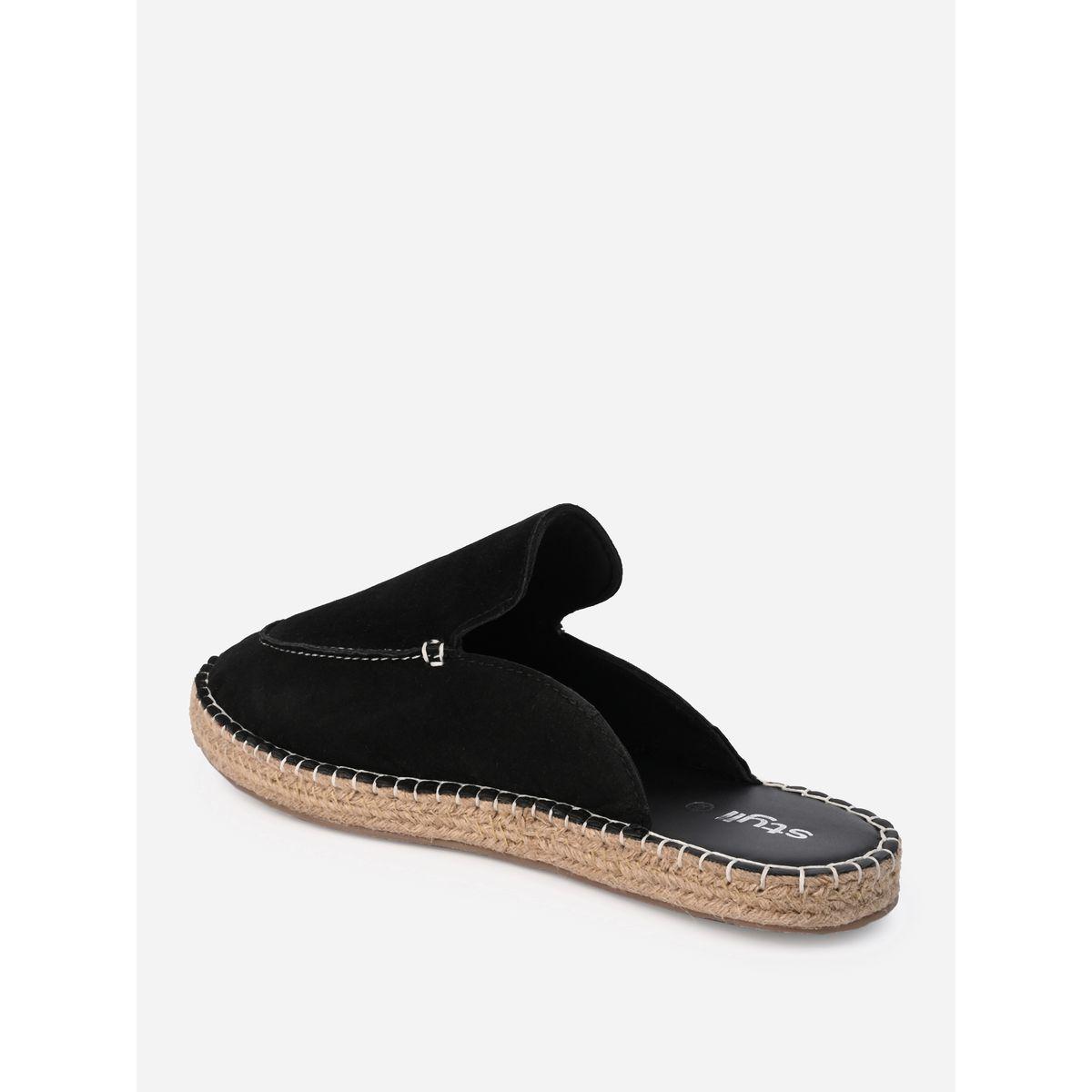 Styli Faux Suede Espadrilles with Contrast Binding-men-shoes-loafersandmoccasins-image-4