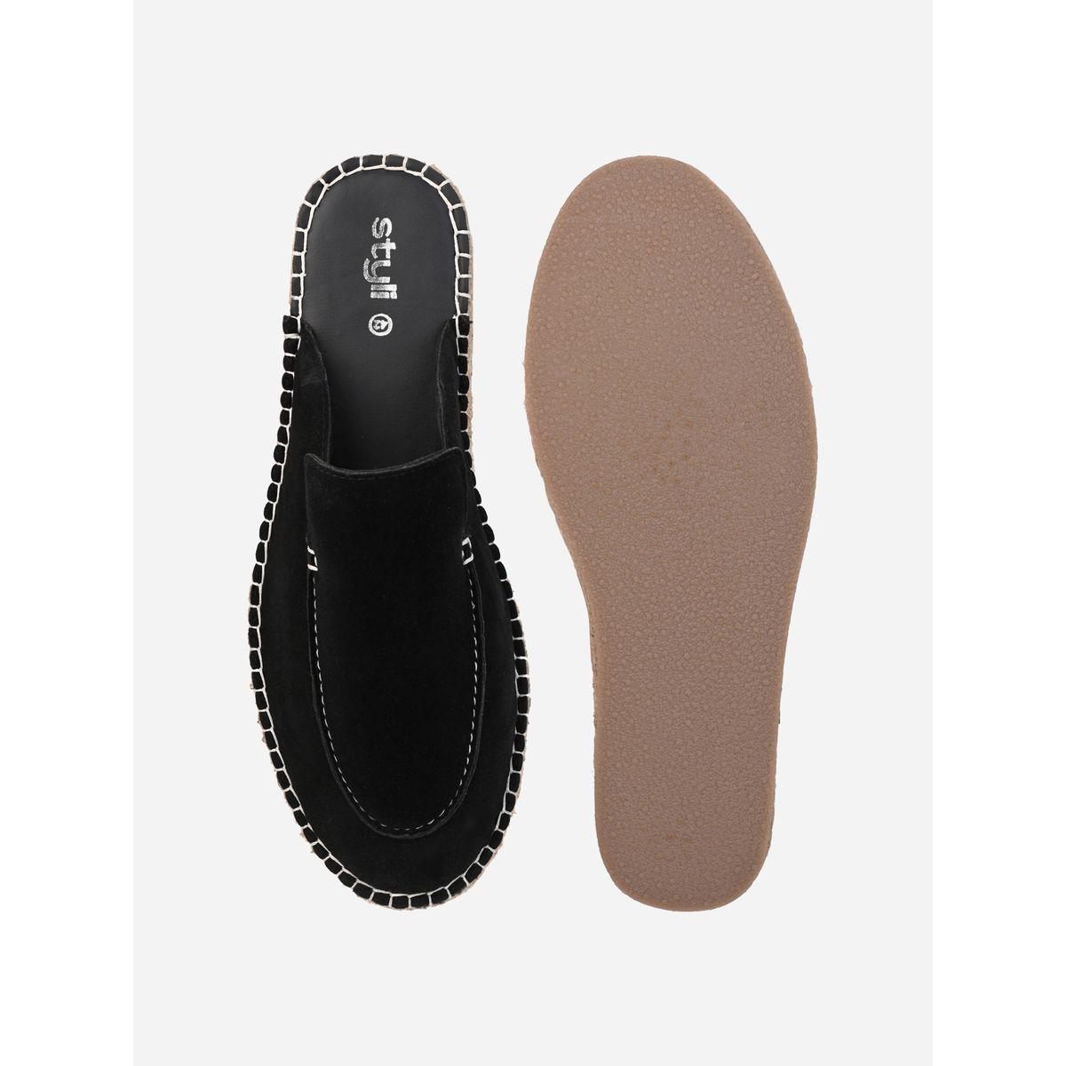 Styli Faux Suede Espadrilles with Contrast Binding-men-shoes-loafersandmoccasins-image-6