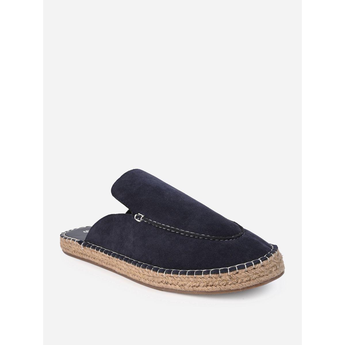 Styli Faux Suede Espadrilles With Contrast Binding-men-shoes-loafersandmoccasins-image-2