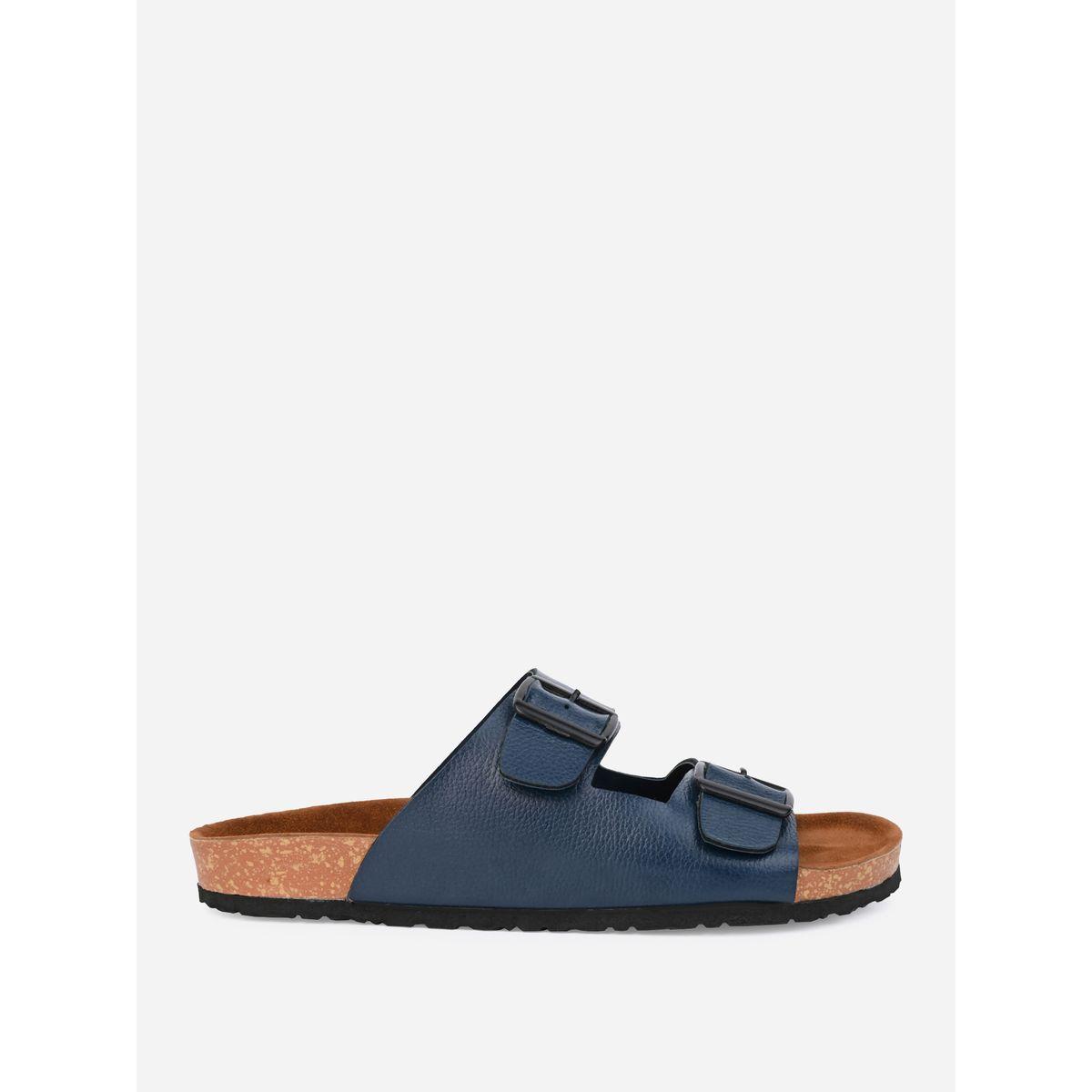 Styli Buckle Double Strap Thick Sole Casual Sandals-men-shoes-sandals-image-5