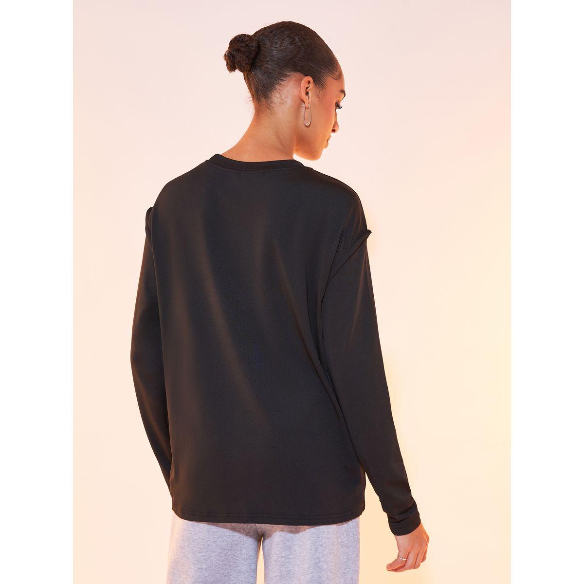 Styli Oversized Long Sleeve T-Shirt with Dropped Shoulder-women-clothing-tshirts-image-4
