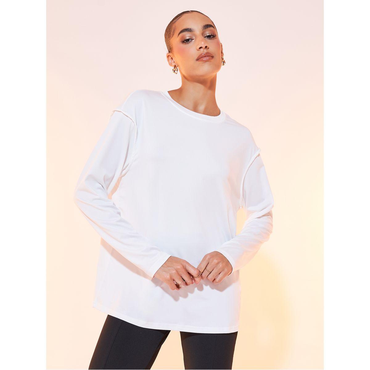 تيشيرت فضفاض بأكتاف منخفضة-women-clothing-tshirts-image-1