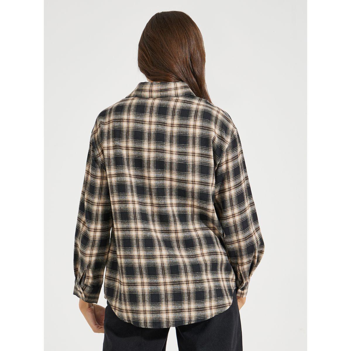 بلوزة فضفاضة بأكتاف منخفضة مع أزرار-women-clothing-shirtsandblouses-shirts-image-5