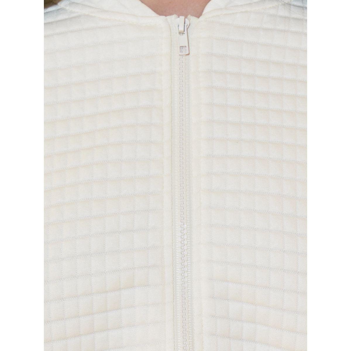 Styli Textured Zip Up Bomber Jacket with Dropped Shoulder-women-winterwear-coatsandjackets-jackets-image-3