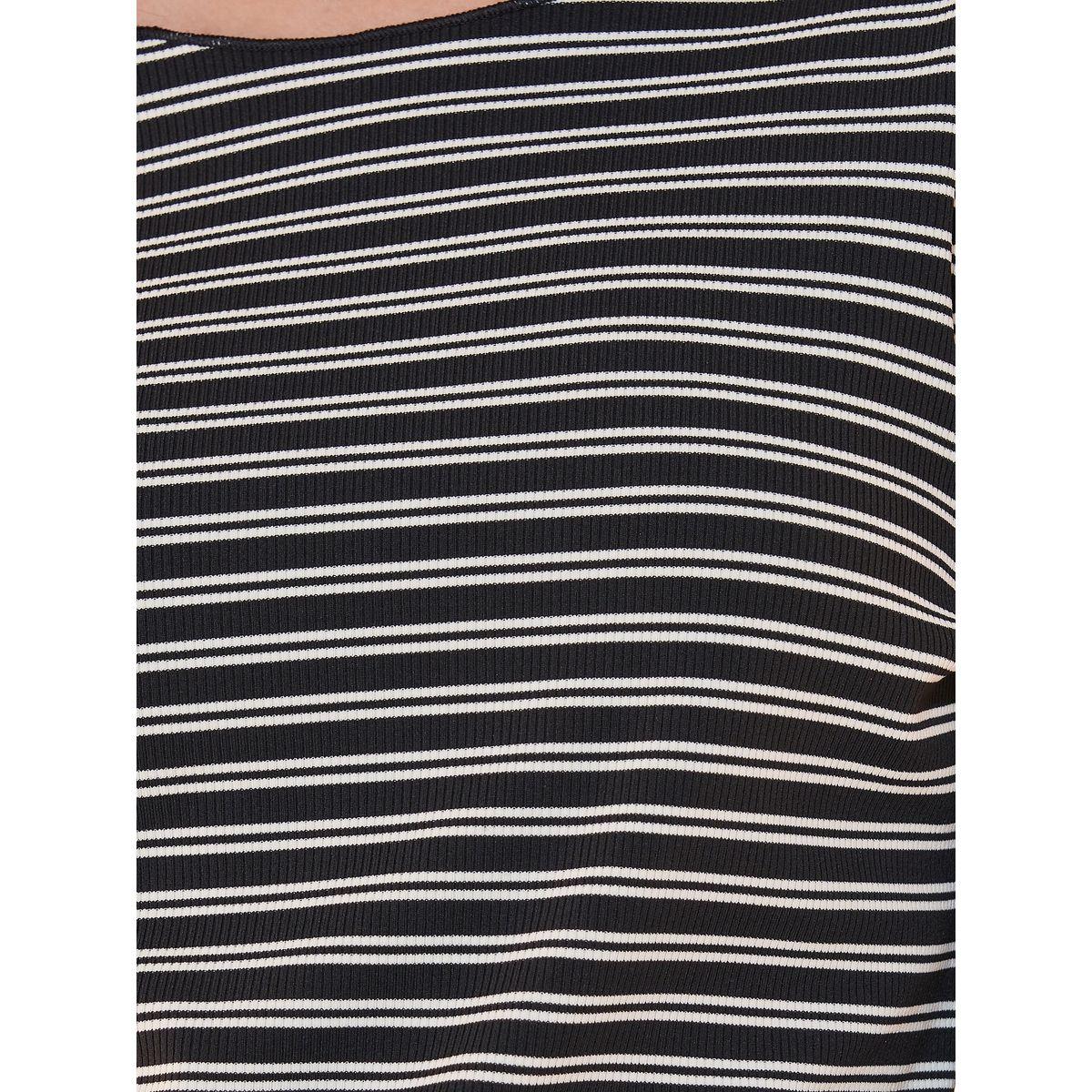تيشيرت بياقة دائرية وأكمام طويلة-women-clothing-tshirts-image-3