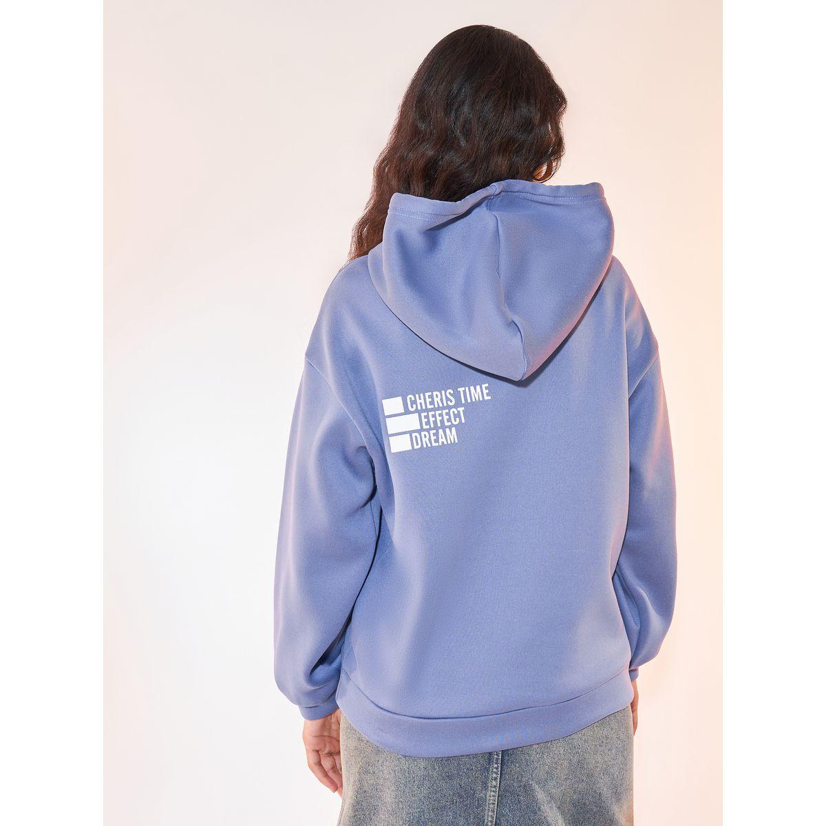 Styli Slogan Print Drawstring Hoodie with Dropped Shoulder-women-winterwear-hoodiesandsweatshirts-hoodies-image-4