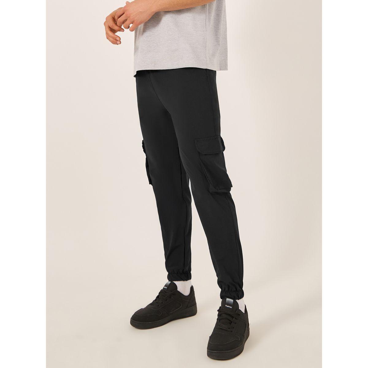 جوغر كارجو بقصة سليم فت وحافة مطاطية-men-clothing-bottoms-joggers-image-1