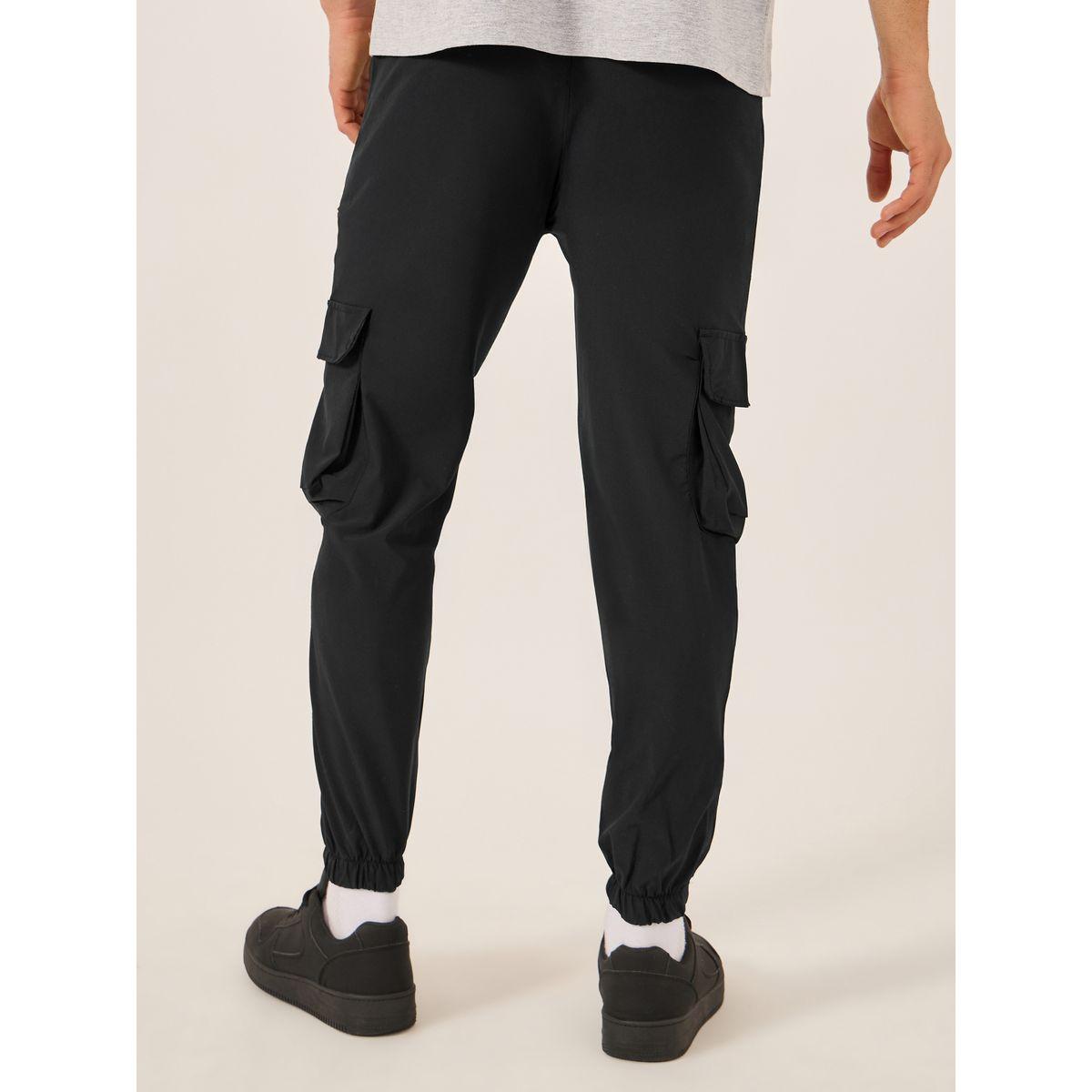 جوغر كارجو بقصة سليم فت وحافة مطاطية-men-clothing-bottoms-joggers-image-5