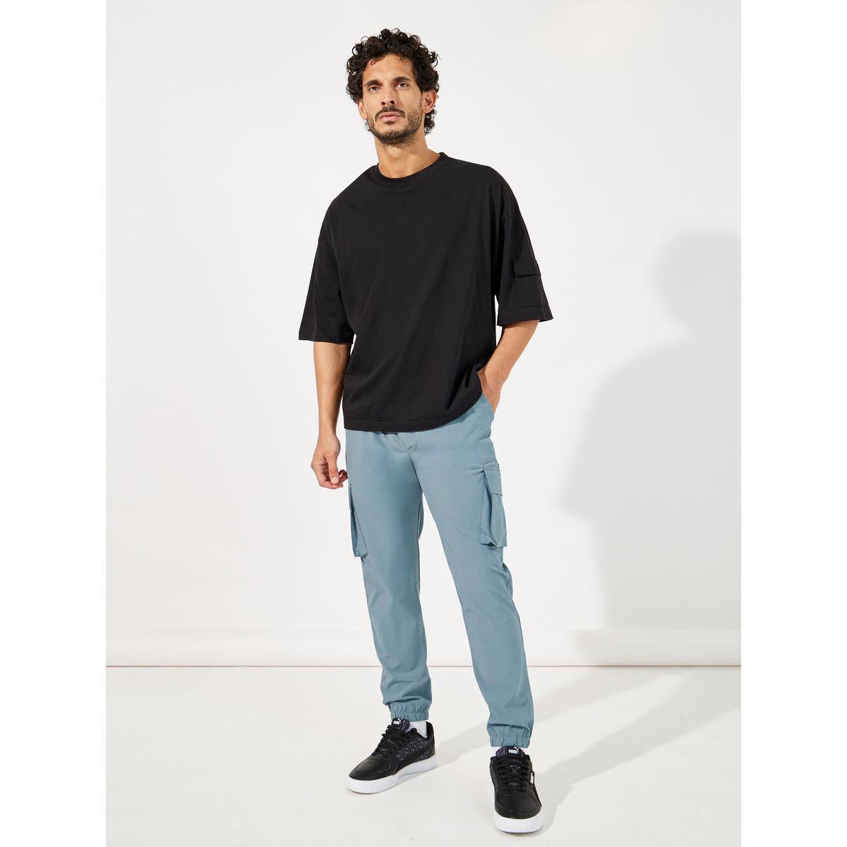 جوغر كارجو بقصة سليم فت وأربطة-men-clothing-bottoms-joggers-image-2