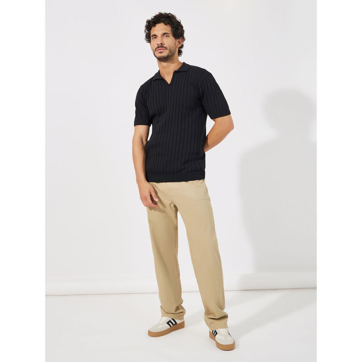 Styli Patterned Striped Flat Knit Regular Fit Polo-men-clothing-tshirtsandpolos-tshirts-image-2