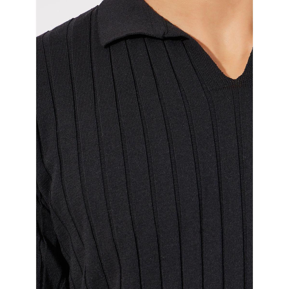 Styli Patterned Striped Flat Knit Regular Fit Polo-men-clothing-tshirtsandpolos-tshirts-image-3