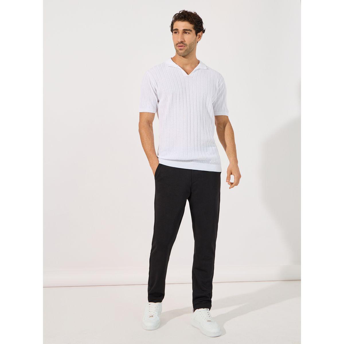 Styli Patterned Striped Flat Knit Regular Fit Polo-men-clothing-tshirtsandpolos-tshirts-image-2