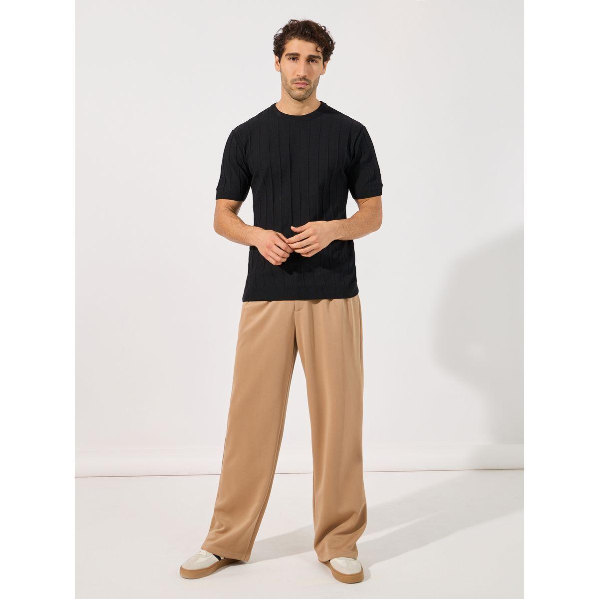 Styli Patterned Flat Knit Regular T-Shirt-men-clothing-tshirtsandpolos-tshirts-image-2