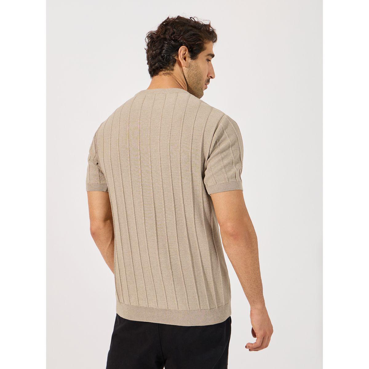 Styli Patterned Flat Knit Regular T-Shirt-men-clothing-tshirtsandpolos-tshirts-image-4