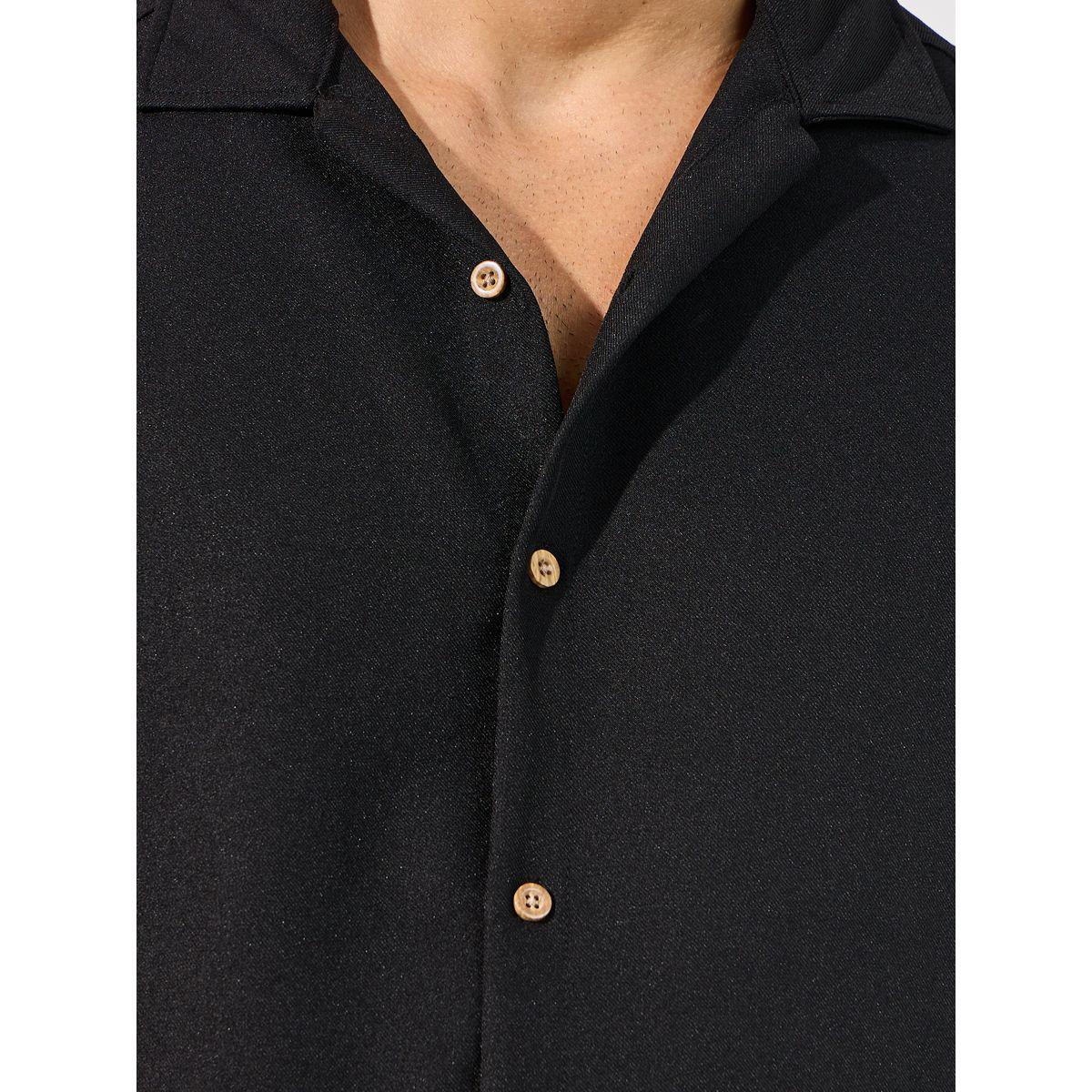قميص بياقة ريزورت وأزرار مخفية-men-clothing-shirts-image-3
